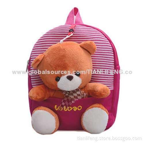 Cute Cartoon Kid's School Bags, Little Bear